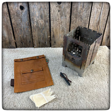 Load image into Gallery viewer, OILSKIN / WAXED Canvas Bushbox XL Pouch + Firekit
