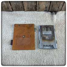 Load image into Gallery viewer, OILSKIN / WAXED Canvas Bushbox XL Pouch + Firekit