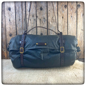 EXTRALARGE- OILSKIN / WAXED Canvas Bedroll Cover - ( Mod. Close End )