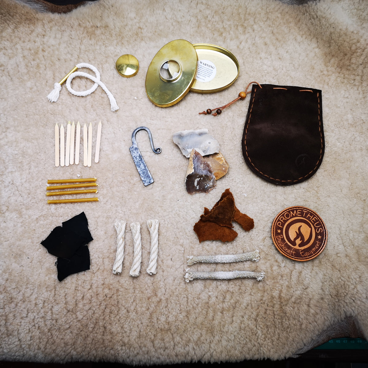 Prometheus Kit 2# PROMETHEUS ULTIMATE TINDERBOX Fire Kit – PROMETHEUS Bushcraft Equipment