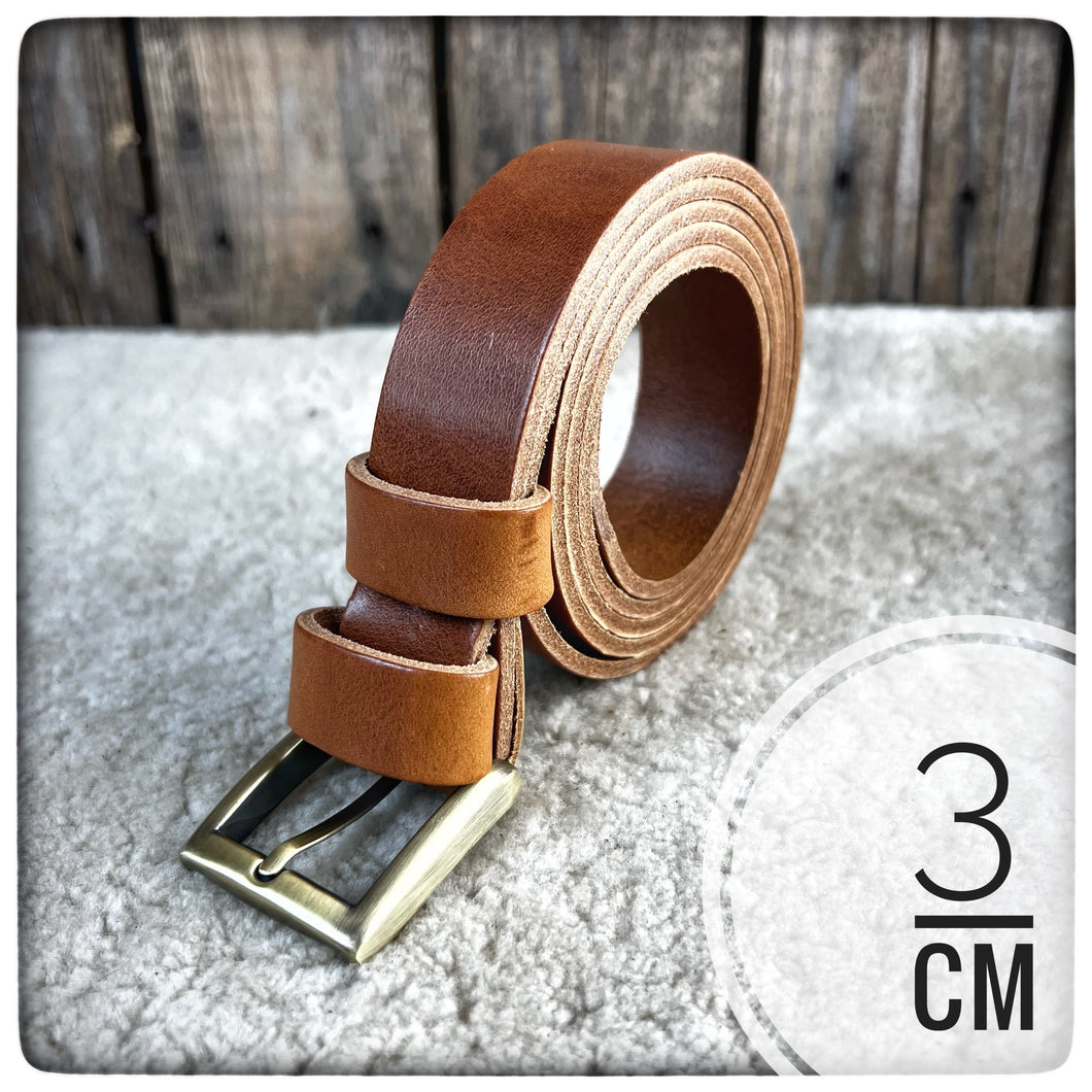 LIMITED EDITION CLASSIC BELT COGNAC