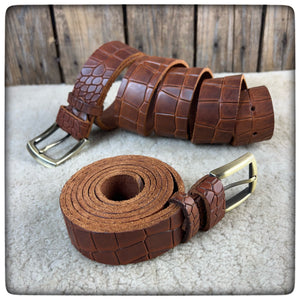 LIMITED EDITION CLASSIC BELT CROCODILE (STAMPED)