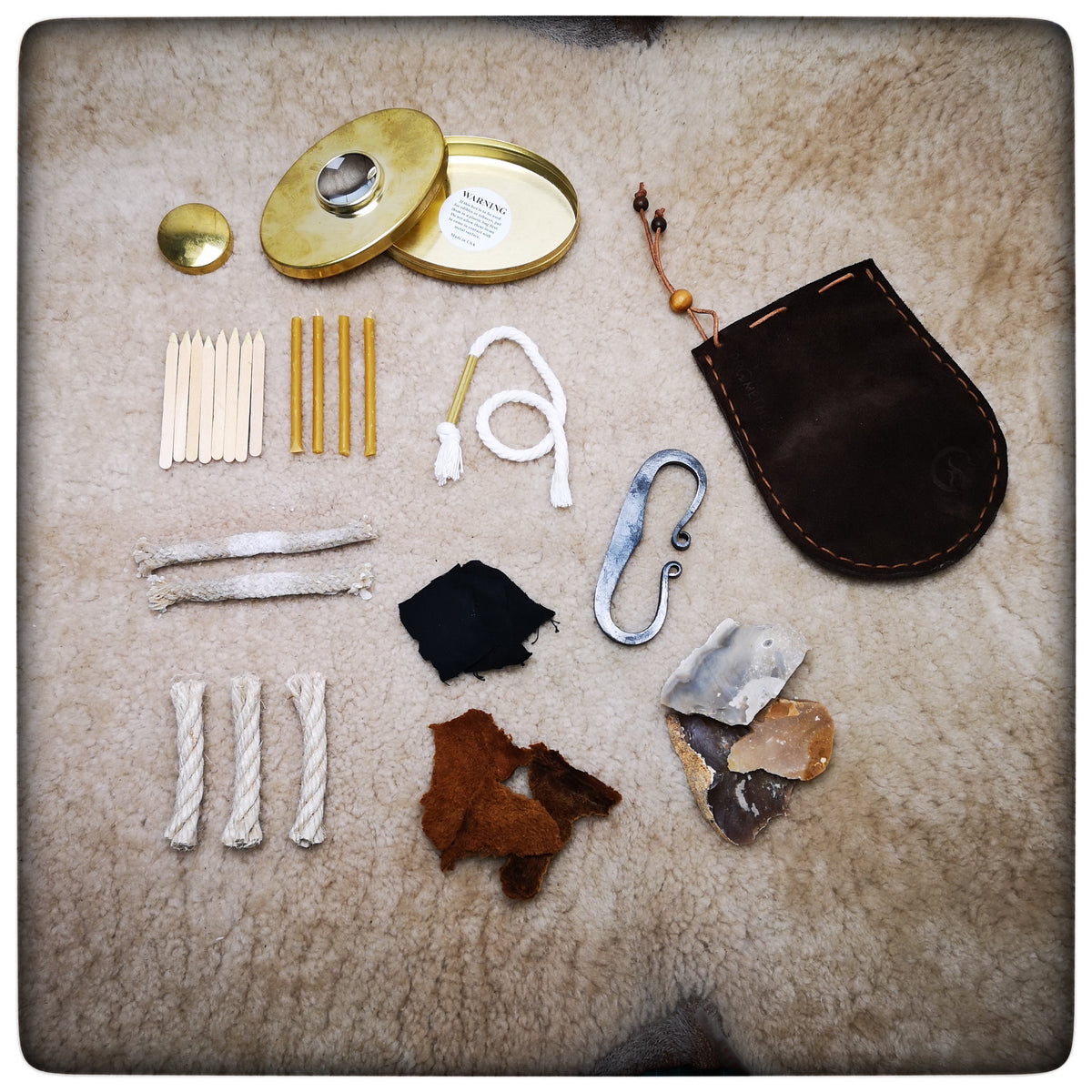 3# PROMETHEUS ULTIMATE TINDERBOX Fire Kit – PROMETHEUS Bushcraft Equipment
