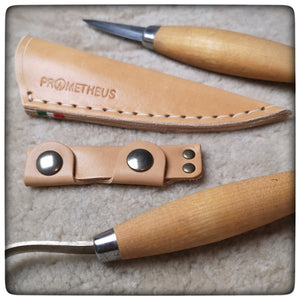 MORAKNIV® SET CARVING Knives Leather Sheaths