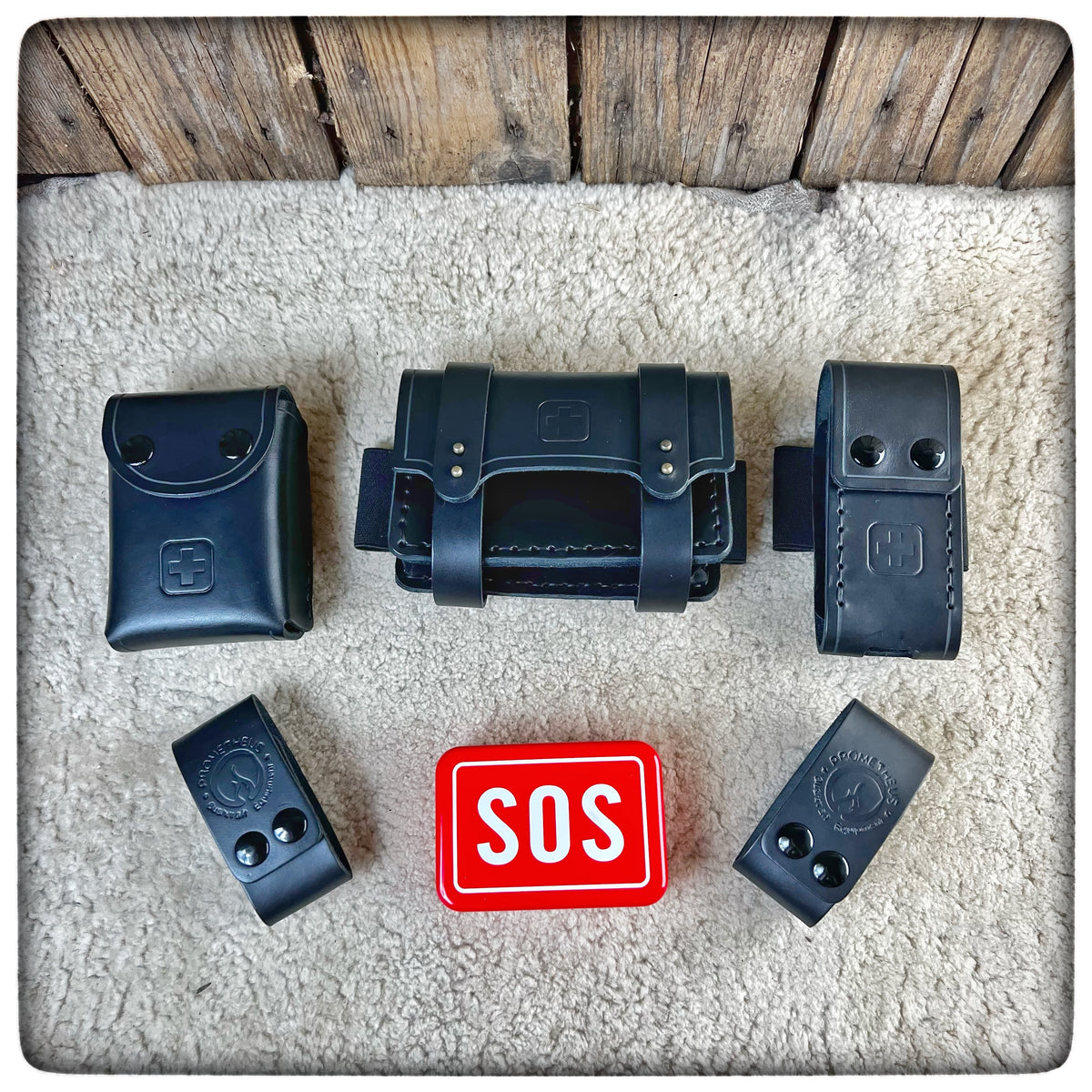 EMERGENCY BELT KIT SET #3 - First Aid – PROMETHEUS Bushcraft Equipment