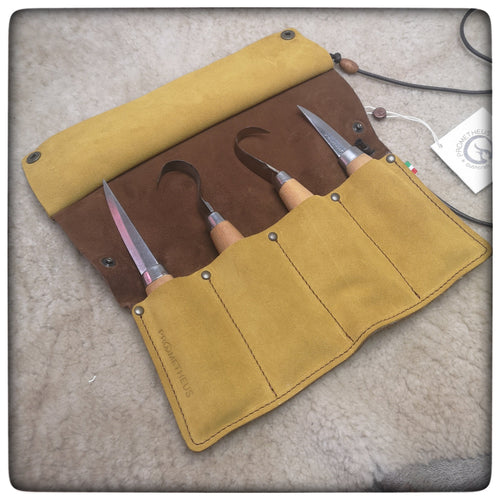 TOOLROLL 4 - SUEDE LEATHER
