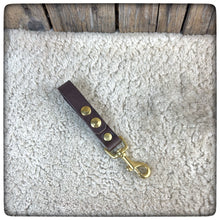 Carica l&#39;immagine nel visualizzatore di Gallery, SNAP HOOK - BUSHCRAFT BELT LOOP - with SNAP BUTTONS (SOLID BRASS)