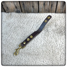 Carica l&#39;immagine nel visualizzatore di Gallery, SNAP HOOK - BUSHCRAFT BELT LOOP - with SNAP BUTTONS (SOLID BRASS)