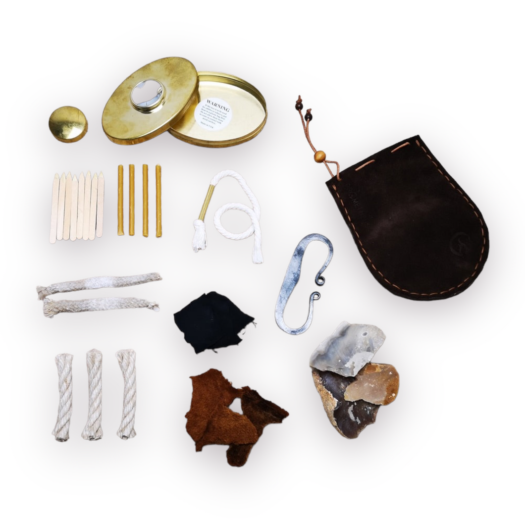 Prometheus Kit 3# PROMETHEUS ULTIMATE TINDERBOX Fire Kit – PROMETHEUS Bushcraft Equipment