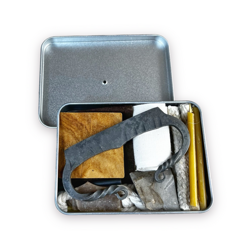 Bushcraft Sewing Kit/maintenance Repair Kit Waxed Canvas Wallet