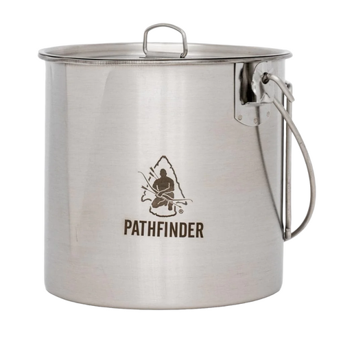 PATHFINDER - Stainless Steel 64oz. Bush Pot