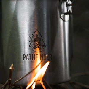 PATHFINDER - Stainless Steel 64oz. Bush Pot